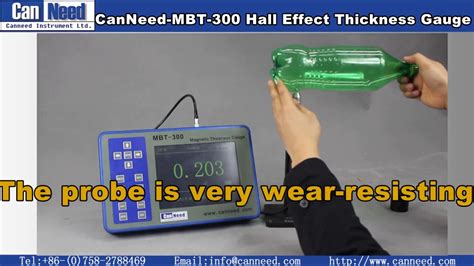 magnetic bottle thickness gauge